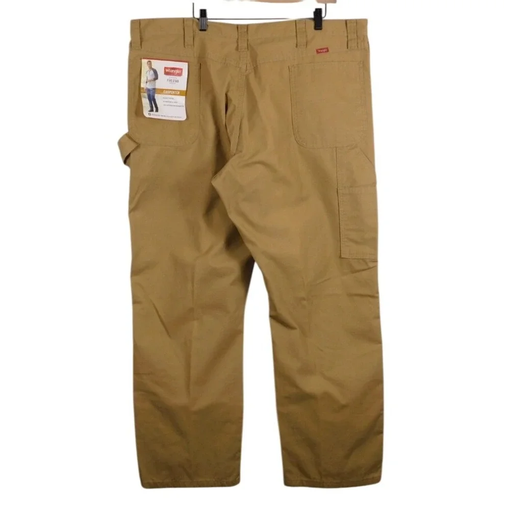 Wrangler Work Pants 44x30 Carpenter Five Star‎ Canvias Relaxed Fit Utility C141